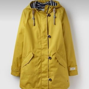 Joules yellow raincoat